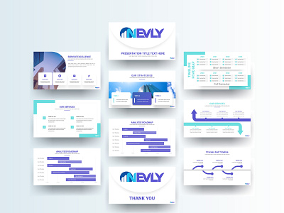 NEVLY PowerPoint Master Template