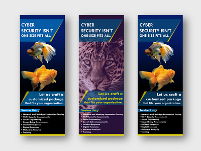 CYBER SECURITY Banner banner design brochure business card design design flyer graphics design