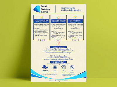 Bondi Training Center banner design brochure business card design design flyer flyer design graphics design illustration logo design