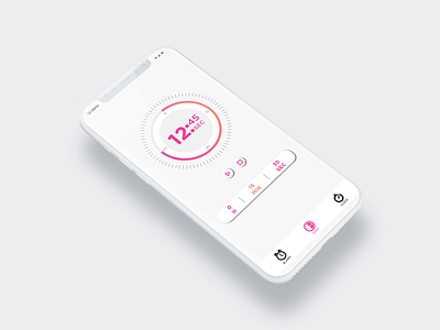 STOPWATCH apps design illustration ui ui ux vector