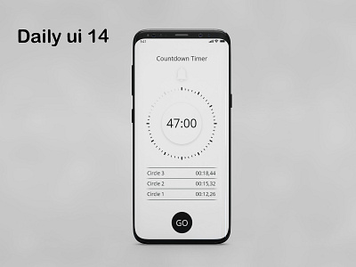 Daily UI 014 adobe xd app design countdown dailyui design dribbbler timer ui