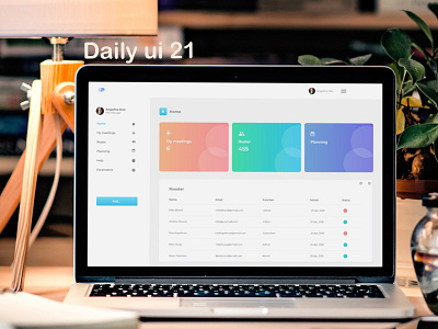 Daily UI 021