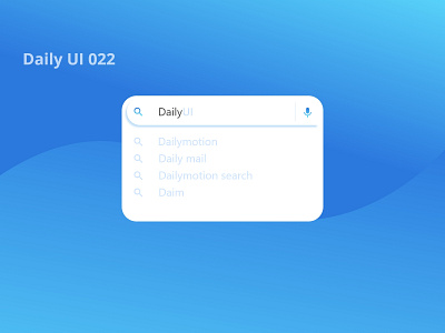 Daily UI 022