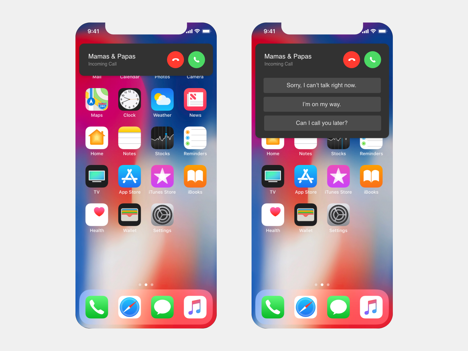 IOS 13 call concept by James Mills on Dribbble