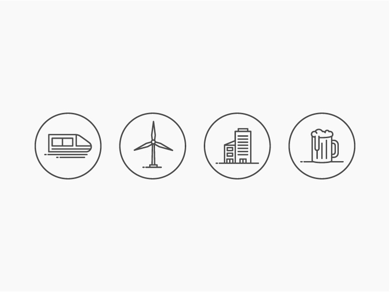 Dribbble icons