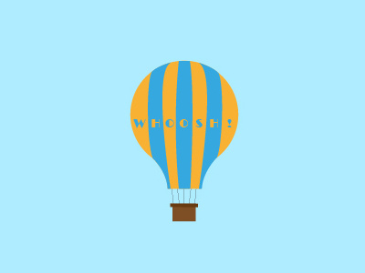 Day 2 of the daily logo challenge. air balloon brand dailylogo dailylogochallenge hot hotairballoon illustrator logodesign type typography