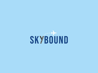 Day 12 of the daily logo challenge. airplane blue brand dailylogo dailylogochallenge logodesign plane sky type typograph