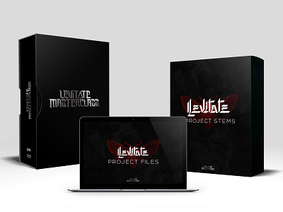 Music Production Packaging 3d branding design packaging photoshop
