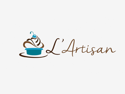 Dribbble 217 apostol artisan branding candy cupcake elena greta is iscariotteh l logo pastry