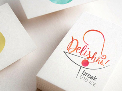 Dribbble 229 7 days of branding alexandra jitarel balkan break the ice cheerful delishhh drinks elena greta apostol ice cream logo martini romania