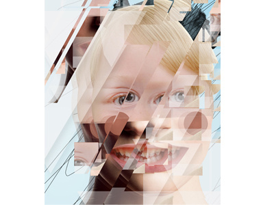 Dribbble 59 apostol blonde blue child collage deformation digital elena greta eyes illustration iscariotteh mutation watercolor