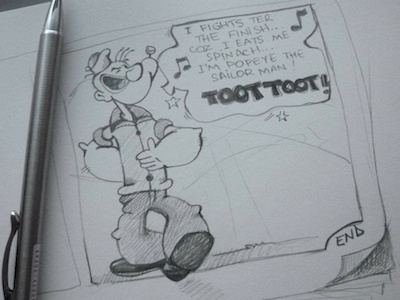 Dribbble60 apostol book comic elena greta illustration iscariotteh man popeye sailor sketch sketchbook the