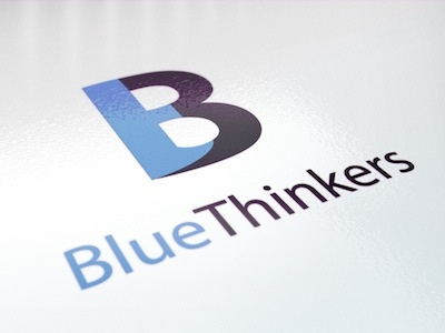 Dribbble 63 apostol b blue conceptual elena greta geometric iscariotteh logo minimalist t thinkers typography