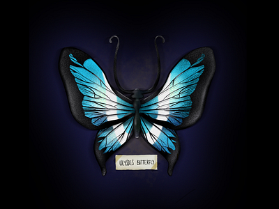 “U” is for Ulysses Butterfly