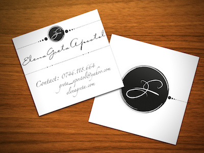 Dribbble 116 apostol back business card elena greta iscariotteh logo white