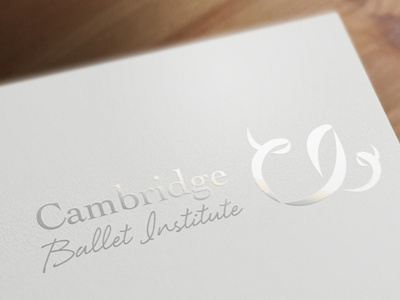 Dribbble 185 apostol ballet branding cambridge elena greta identity institute iscariotteh logo mockup ribbon silver white