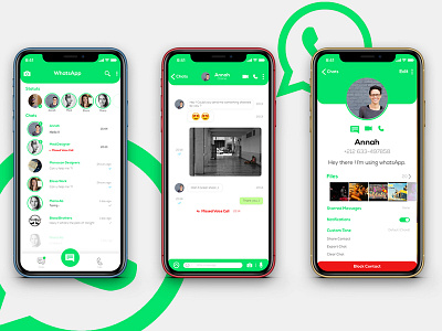 Whatsapp Redesign Concept