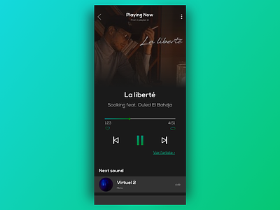 Spotify UI redesign app clean design ios minimal mobile music music app music player music player ui music ui player reader redesign sound sound design spotify ui ux web
