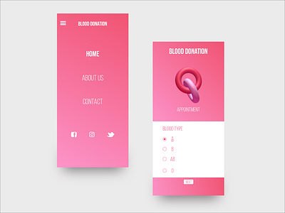 Blood Dribbble Responsive