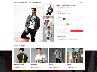 PDP For shopping Category pdp pdp page shopping category shopping page shopping website ui ux design ui web design ui works uiux ux works website