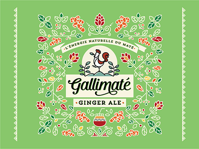 Gallimaté - Ginger Ale || Label Design