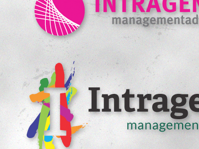 Intragens Logo concepts intragens logo design management