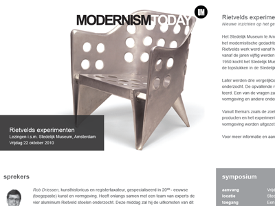 ModernismToday - invitation (PDF) invitation lecture modernism today pdf brochure rietveld symposium