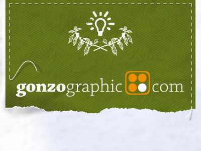 gonzographic Logo-label