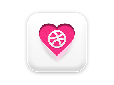 Love Dribbble design dribbble icon image invite love popular recent