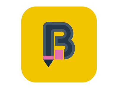 Be Creative app icon branding design graphic icon illustration recent