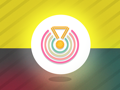 Illustration circles colors game icon illustration ui