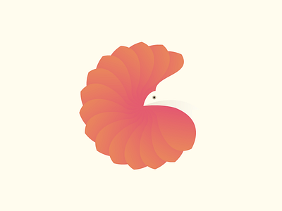 Logo Design bird illustrator intersect logo. design rotate