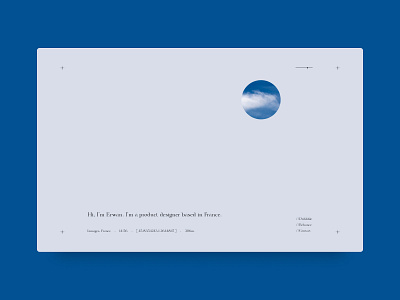 Interactive landing page based on time and weather