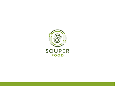 Souper Food design drink food logo nutritiouscircles vegan food