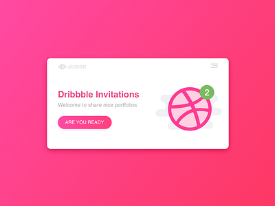 Dribbble Invites dribbble investors invite jeedoo