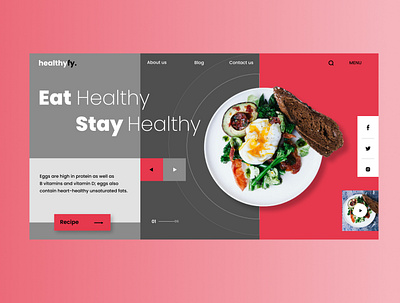 Food Website Design app design figma figma design figmadesign ui ui ux uiux webdesign