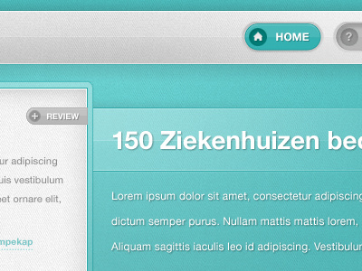 Header Website button clean gradients header helvetica icon website
