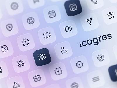 Iconos Icogres colección de iconos ecommerce graphic design icogres icon pack icon set iconos icons interaction interface line minimalist