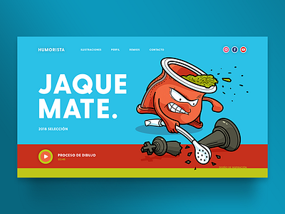 Humorista ajedrez humor gráfico humorista ilustracion jaque mate mate rey temas template web web design