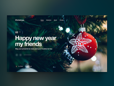 Navidad diseño felicitacion inspiración interacción interfaz modelo navidad regalos ui designer uidesign web