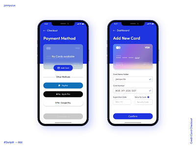 #DailyUI - 002 / Credi Card Checkout adobexd app bank banking creditcard design glassmorphism money neumorphism product trendy ui