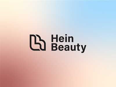Hein Beauty beauty logo beauty salon brand branding clean design flat icon lettermark lips logo monogram typography vector