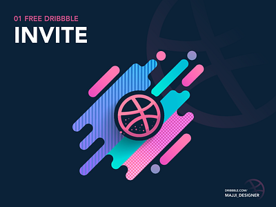 Free Dribbble Invite design dribbble dribbbleinvite dribble dribbleinvite free invite