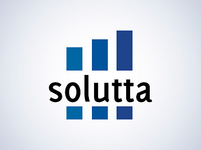 Solutta Logo accounting blue logo