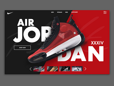 Air Jordan 34s airjordan art design nike photoshop ui uiux ux design