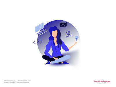 Self Illustration | Website Redesign digital illustration illustration illustrator