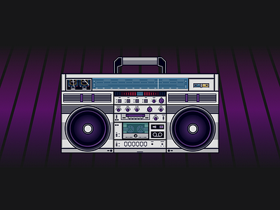 Boombox designs, themes, templates and downloadable graphic elements on  Dribbble