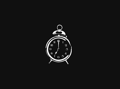 Podcast Episode Thumbnail Art alarmclock branding clock figma flat horror illustration podcast vector