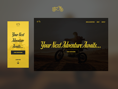 Adventure Co Landing Page