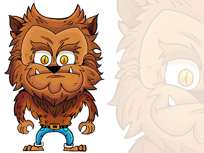 Monstrokeuj 1/50 - Werewolf character characterdesign freak illustration keuj monster werewolf